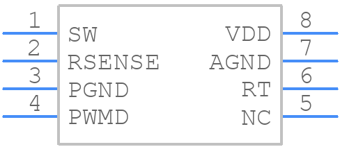 HV9967BMG-G - Microchip - PCB symbol