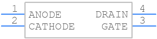 ISP817BX - Isocom - PCB symbol