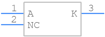 SZBZX84B10LT1G - onsemi - PCB symbol