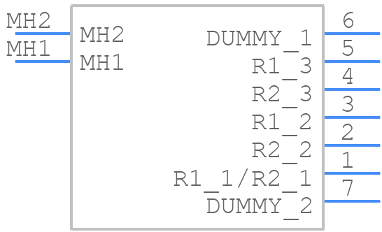 RK14K12A0A3C - ALPS Electric - PCB symbol