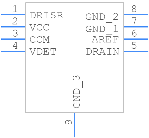 APR34509MPTR-G1 - Diodes Incorporated - PCB symbol