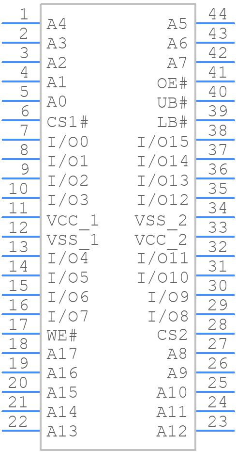 RMLV0416EGSB-4S2#HA0 - Renesas Electronics - PCB symbol