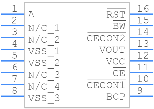 BQ2205LYPWRG4 - Texas Instruments - PCB symbol