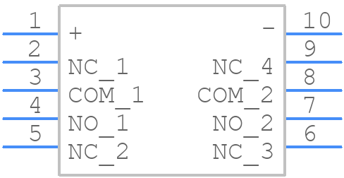 EB2-3NU-L - Yageo Group - PCB symbol