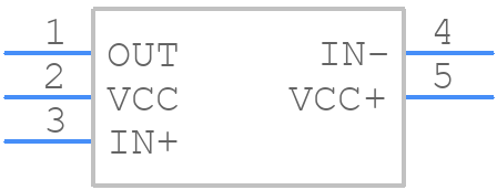 TSX711IYLT - STMicroelectronics - PCB symbol