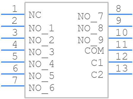 56SD36-01-2-AJN - Grayhill - PCB symbol