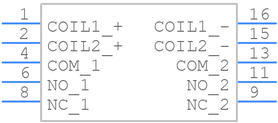 HFD2/012-s-l2 - Hongfa - PCB symbol