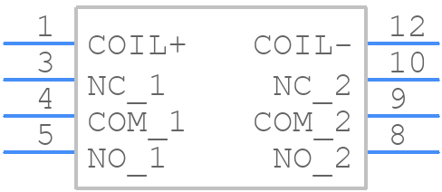 G6S-2G-TR DC3 - Omron Electronics - PCB symbol