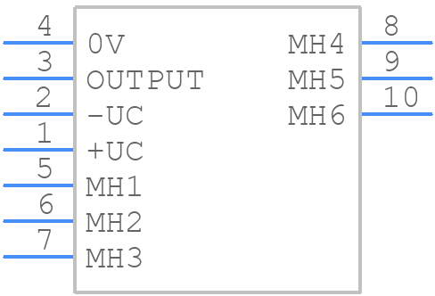 HTB 100-TP - LEM - PCB symbol