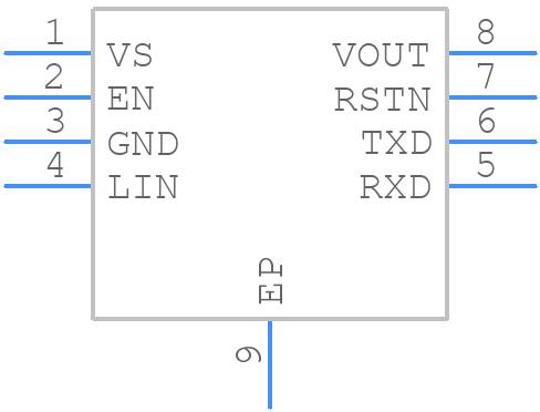 NCV7428MW3R2G - onsemi - PCB symbol