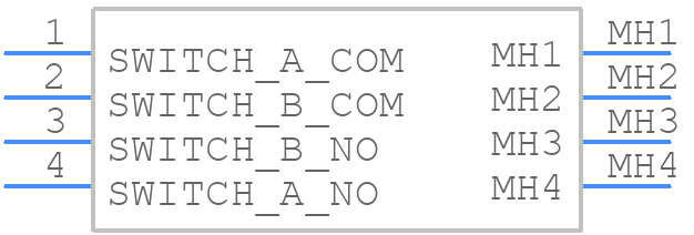 MJTP2205D - Apem - PCB symbol