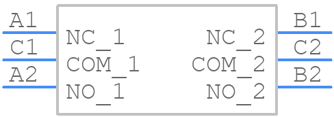 MHPS2266N - Apem - PCB symbol