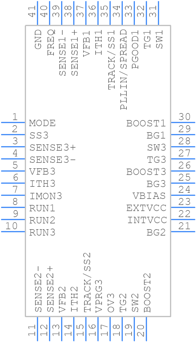 LTC7818EUJ#PBF - Analog Devices - PCB symbol