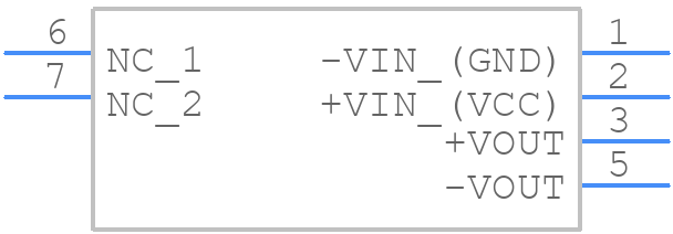 TRN 1-1213SM - Traco Power - PCB symbol