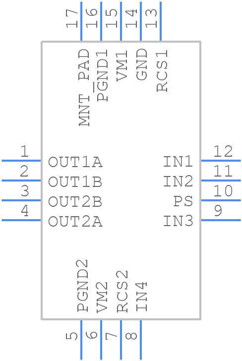 LV8716QA-MH - onsemi - PCB symbol
