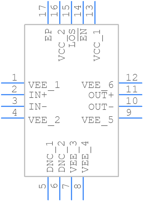 DS30EA101SQ/NOPB - Texas Instruments - PCB symbol