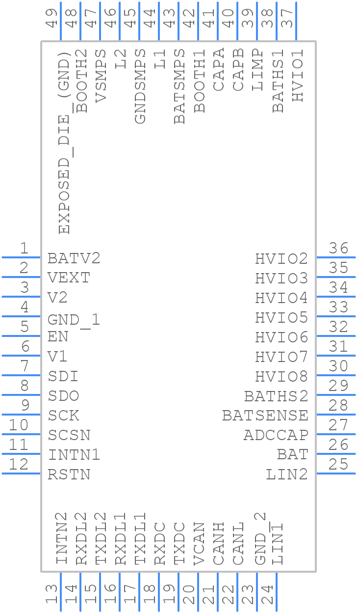 UJA1132HW/3V3 - Nexperia - PCB symbol