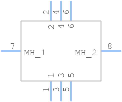 M80-5130642 - Harwin - PCB symbol