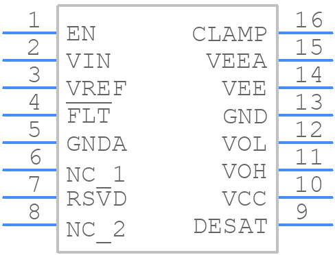 NCV5700DR2G - onsemi - PCB symbol
