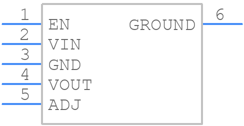 NCV57152DSADJR4G - onsemi - PCB symbol