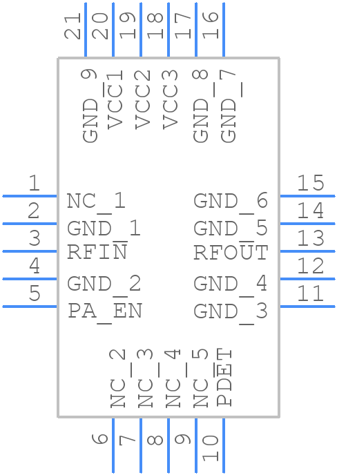 RFPA5542BTR13 - Qorvo - PCB symbol