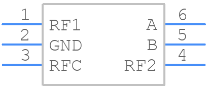 HMC197BETR - Analog Devices - PCB symbol