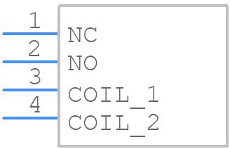 HF49FD/005-1H11F - Hongfa - PCB symbol