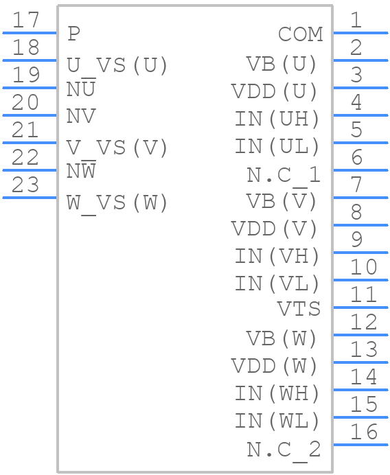 FSB50450B - onsemi - PCB symbol