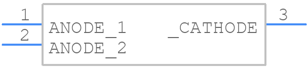 MBRB41H100CTT4G - onsemi - PCB symbol