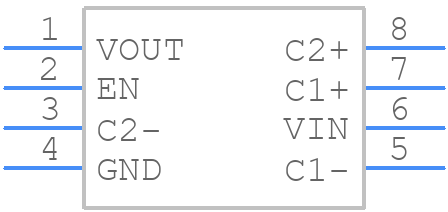 TPS60242DGKR - Texas Instruments - PCB symbol