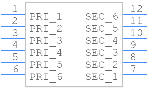 HMU2102NL - PULSE - PCB symbol