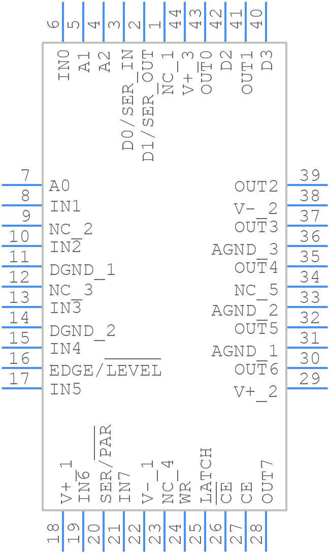 HA456CMZ - Renesas Electronics - PCB symbol