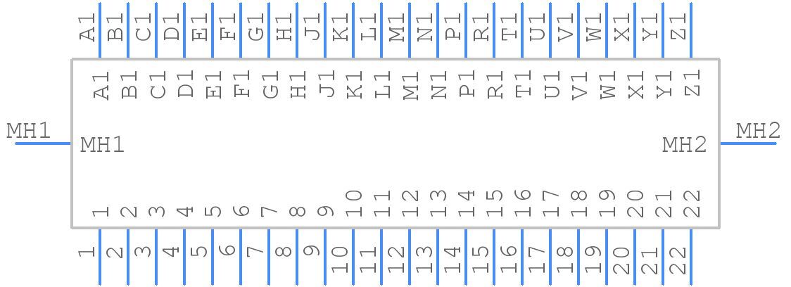 2-530689-6 - TE Connectivity - PCB symbol