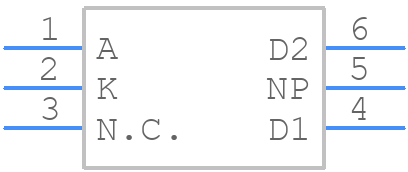 TLP3542 - Toshiba - PCB symbol