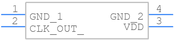 SIT1552AI-J1-DCC-32.768E - SiTime - PCB symbol