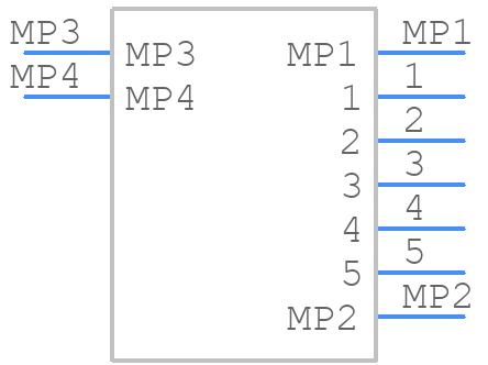 1551629-2 - TE Connectivity - PCB symbol