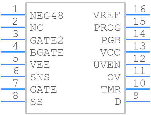TPS23523PWT - Texas Instruments - PCB symbol