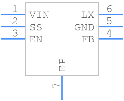 SC21154AULTRC - SEMTECH - PCB symbol