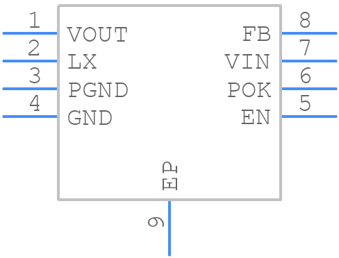 AS1337A-BTDT - ams OSRAM - PCB symbol