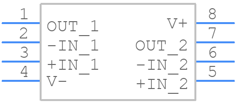 HA7-5102-2 - Renesas Electronics - PCB symbol