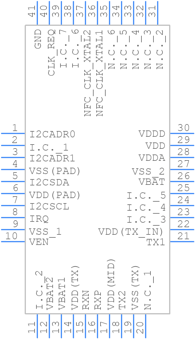 PN7150B0HN/C11002Y - NXP - PCB symbol