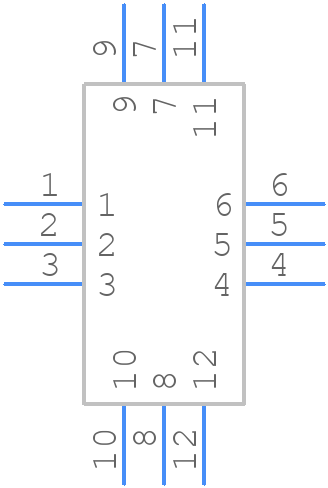 FMS006U-3100-0 - Yamaichi - PCB symbol