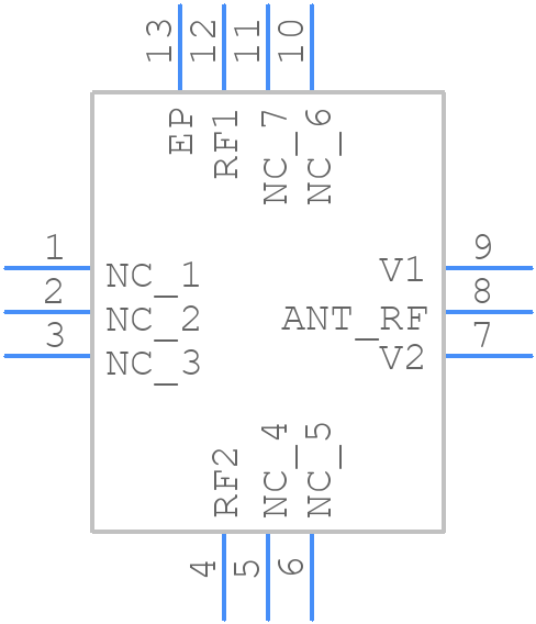 RFSW6023SR - Qorvo - PCB symbol