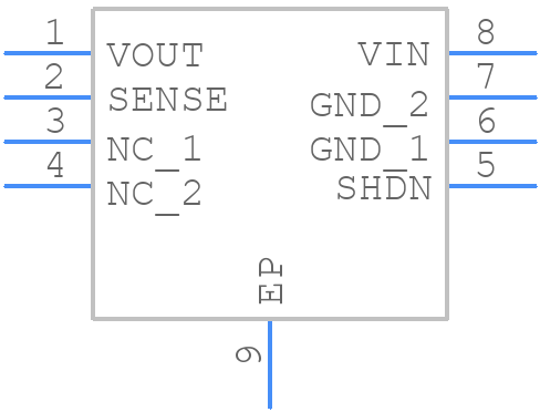RT9068-33GFP - RICHTEK - PCB symbol