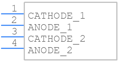 KB2300EW - Kingbright - PCB symbol