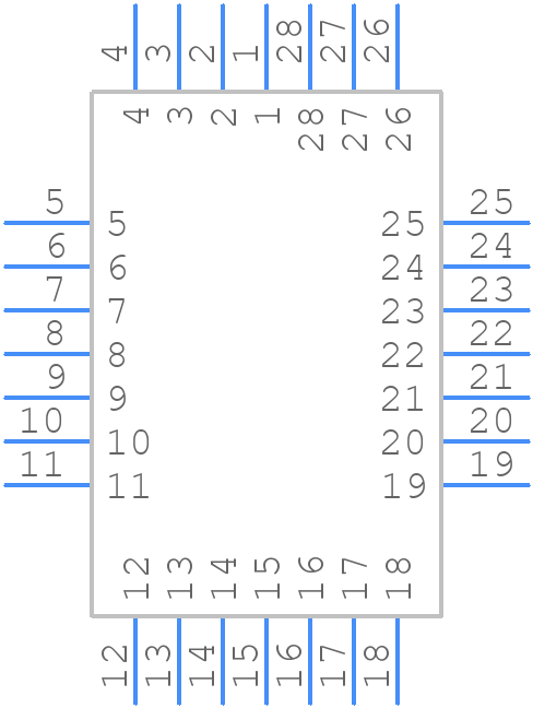 8428-21B1-RK-TR - 3M - PCB symbol
