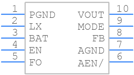 XC9128B45CAR-G - Torex - PCB symbol