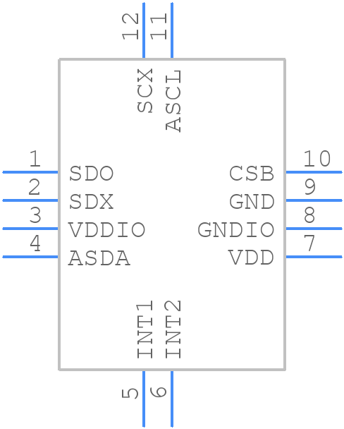 BMA456 - BOSCH - PCB symbol