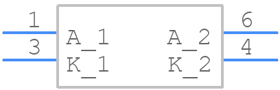 TLP3906(E - Toshiba - PCB symbol
