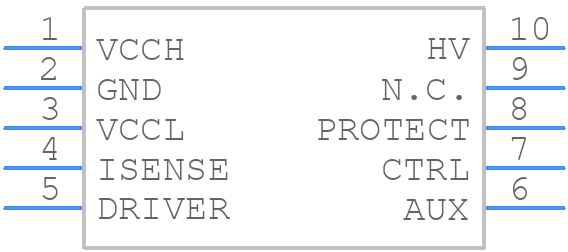 TEA19361T/1J - NXP - PCB symbol